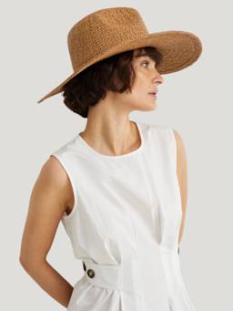 Straw hats for the beach Straw hats for the beach