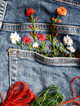 How to embroider your clothes How to embroider your clothes