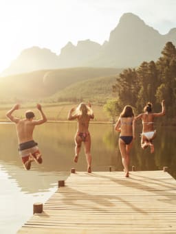 Open water swimming Open water swimming