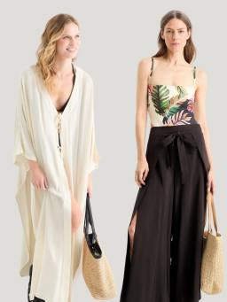 Beach outfits and accessories