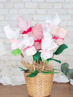 Il bouquet di body per neonati Il bouquet di body per neonati