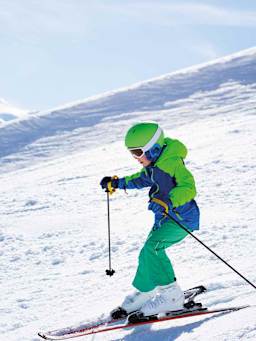Wintersport voor kinderen