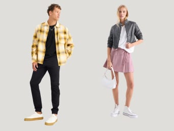Crop tops, mini-rokjes, low-waist jeans en cargobroeken zijn echte jaren 2000 essentiels. Crop tops, mini-rokjes, low-waist jeans en cargobroeken zijn echte jaren 2000 essentiels.