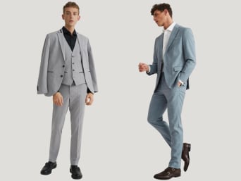 How should suit trousers fit? Two different pairs of suit trousers.  How should suit trousers fit? Two different pairs of suit trousers.