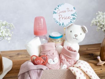 Play “price check” at your baby shower to keep your guests entertained.  Play “price check” at your baby shower to keep your guests entertained.