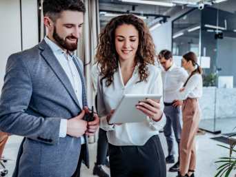 Dress code business casual: smart yet laid-back office outfits for men and women. Dress code business casual: smart yet laid-back office outfits for men and women.