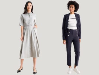 Smart Casual Damen: Der moderne Dresscode kann vielfältig interpretiert werden.  Smart Casual Damen: Der moderne Dresscode kann vielfältig interpretiert werden.
