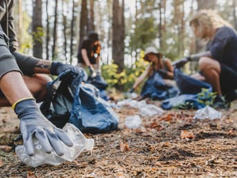 Ehrenamt Naturschutz: Müllsammelaktion organisieren für eine saubere Natur.  Ehrenamt Naturschutz: Müllsammelaktion organisieren für eine saubere Natur.