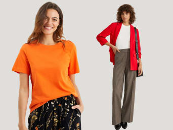 Warm spring colour palette: bold and warm colours are an ideal choice for warm spring types.