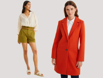 Different colour types: examples of an autumn type. Different colour types: examples of an autumn type.