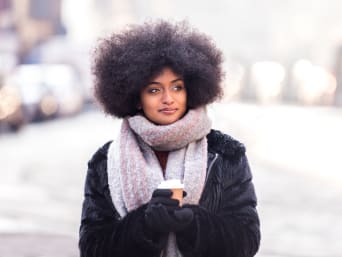 Winter palette: bold colours with a cool undertone suit a winter type.