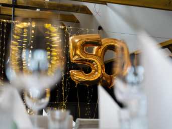 50 Geburtstag – Dekoration zum 50. Geburtstag. 