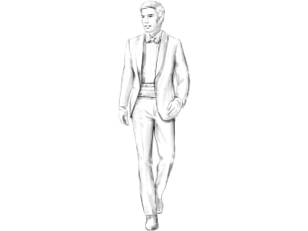 Wearing a dinner jacket to your wedding. Wearing a dinner jacket to your wedding.