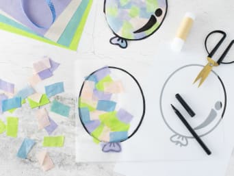 Knutselen voor carnaval raamdecoratie: voorbereiding en materialen voor het knutselidee. Knutselen voor carnaval raamdecoratie: voorbereiding en materialen voor het knutselidee.