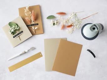 A card with Mother's Day wishes made from sustainable materials. A card with Mother's Day wishes made from sustainable materials.