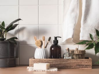 Zero-waste holiday:  travel plastic-free with eco-friendly toiletries products. Zero-waste holiday:  travel plastic-free with eco-friendly toiletries products.
