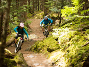 Mountainbiken in de Ardennen. Mountainbiken in de Ardennen.