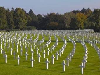 Amerikaanse militaire begraafplaats Henri-Chapelle. Amerikaanse militaire begraafplaats Henri-Chapelle.