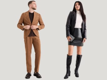 Jaren 60 kleding nieuw geïnterpreteerd: het slim-fit kostuum en de mini-rok beleefden al vaak een revival. Jaren 60 kleding nieuw geïnterpreteerd: het slim-fit kostuum en de mini-rok beleefden al vaak een revival.