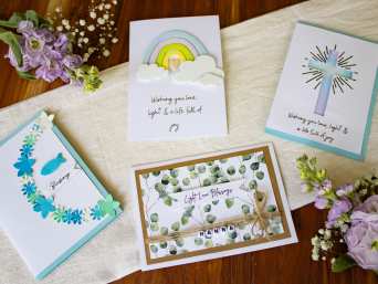 How to plan a christening: ideas for DIY christening cards. How to plan a christening: ideas for DIY christening cards.