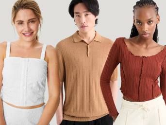Typische Farbpalette für Boho-Mode: Natürliche und erdige Farbtöne. Typische Farbpalette für Boho-Mode: Natürliche und erdige Farbtöne.
