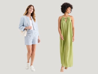 A pastel dress and cute pastel-coloured outfit, fit for a party or special event. A pastel dress and cute pastel-coloured outfit, fit for a party or special event.