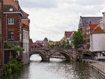Mechelen met kinderen: een aanblik van het centrum van de stad Mechelen.