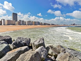 Oostende met kinderen: uitzicht op het strand van Oostende. Oostende met kinderen: uitzicht op het strand van Oostende.