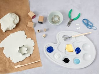 Father's Day gifts from children: DIY keychain materials. Father's Day gifts from children: DIY keychain materials.