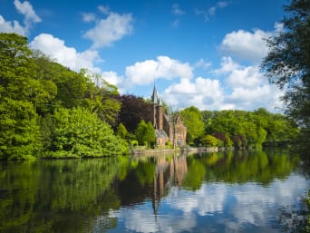 Lake of love – Minnewater in Brugge. Lake of love – Minnewater in Brugge.