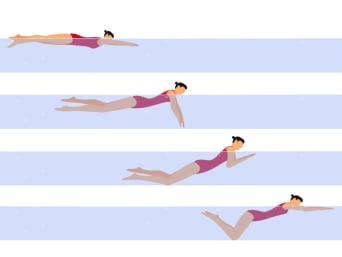 Swimming techniques: learn breaststroke movement sequences. Swimming techniques: learn breaststroke movement sequences.