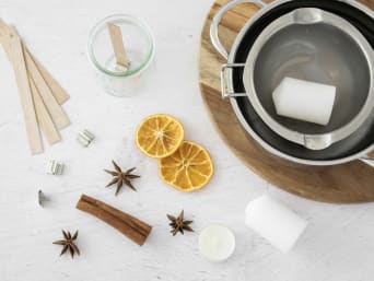 Making your own homemade Christmas presents – craft materials needed to make your own homemade scented candles. Making your own homemade Christmas presents – craft materials needed to make your own homemade scented candles.