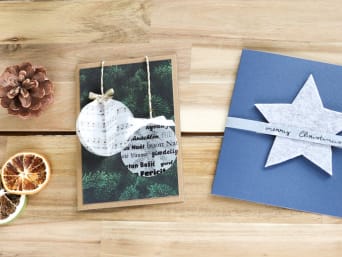 Step-by-step instructions and inspirations for home-made Christmas cards. Step-by-step instructions and inspirations for home-made Christmas cards.