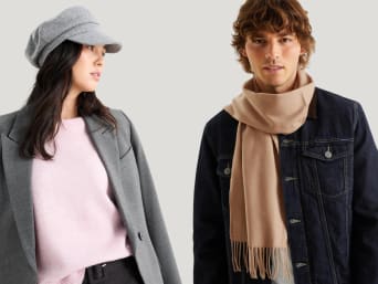 Winter outfits: accessories such as hats, scarves and gloves complete your look perfectly.  Winter outfits: accessories such as hats, scarves and gloves complete your look perfectly.