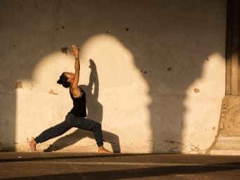 History of yoga - a group doing yoga. History of yoga - a group doing yoga.
