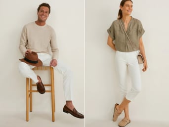 Witte broek Witte broek