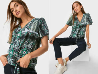 Wickelbluse  Wickelbluse
