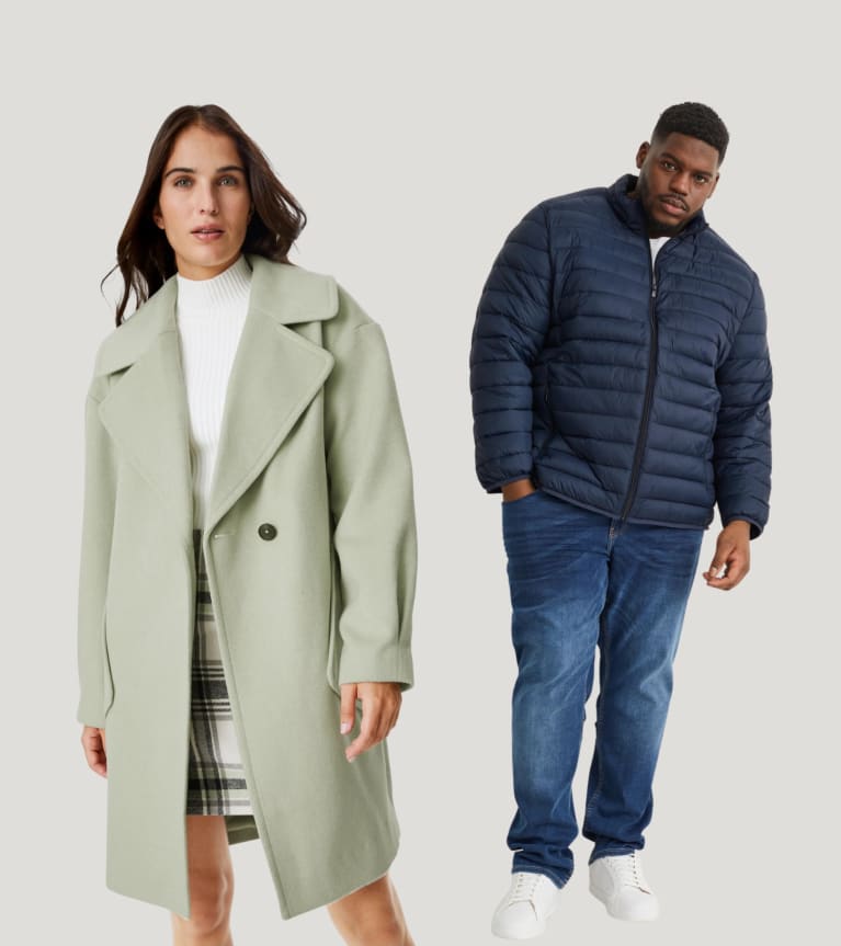 Eine Winterjacke oder ein Wintermantel gehören zur Grundausstattung im Kleiderschrank.