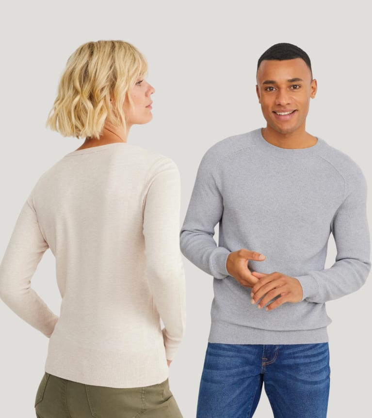 Basisgarderobe für Herbst und Winter: Weiche Feinstrickpullover.