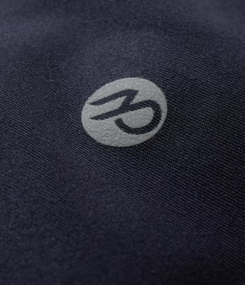 A close-up of a functional textile made from a polyester blend.
