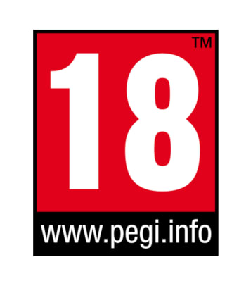 Logo PEGI-18 leeftijdsclassificatie