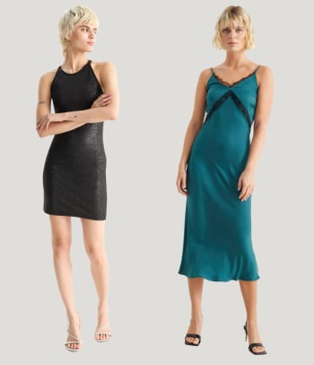 90er Style – Slipdresses.
