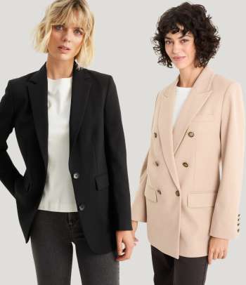 90er Fashion – Oversized-Blazer.