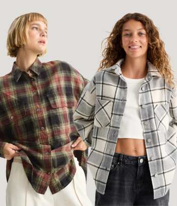 90er Jahre Style – Karohemden.