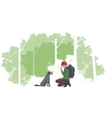 Umweltbewusstes Verhalten bei Outdoor-Aktivitäten.