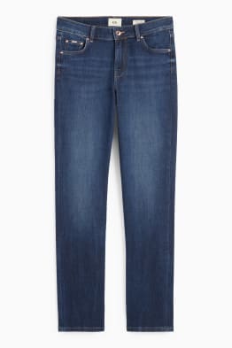 Straight jeans - talie medie - LYCRA®