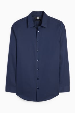 Cămașă office - slim fit - guler Kent - ușor de călcat