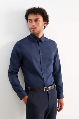Cămașă office - slim fit - guler Kent - ușor de călcat