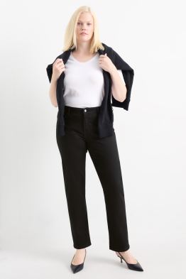 Straight jeans - talie medie - LYCRA®