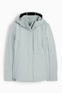 Geacă softshell cu glugă - rezistentă la apă - 4 Way Stretch